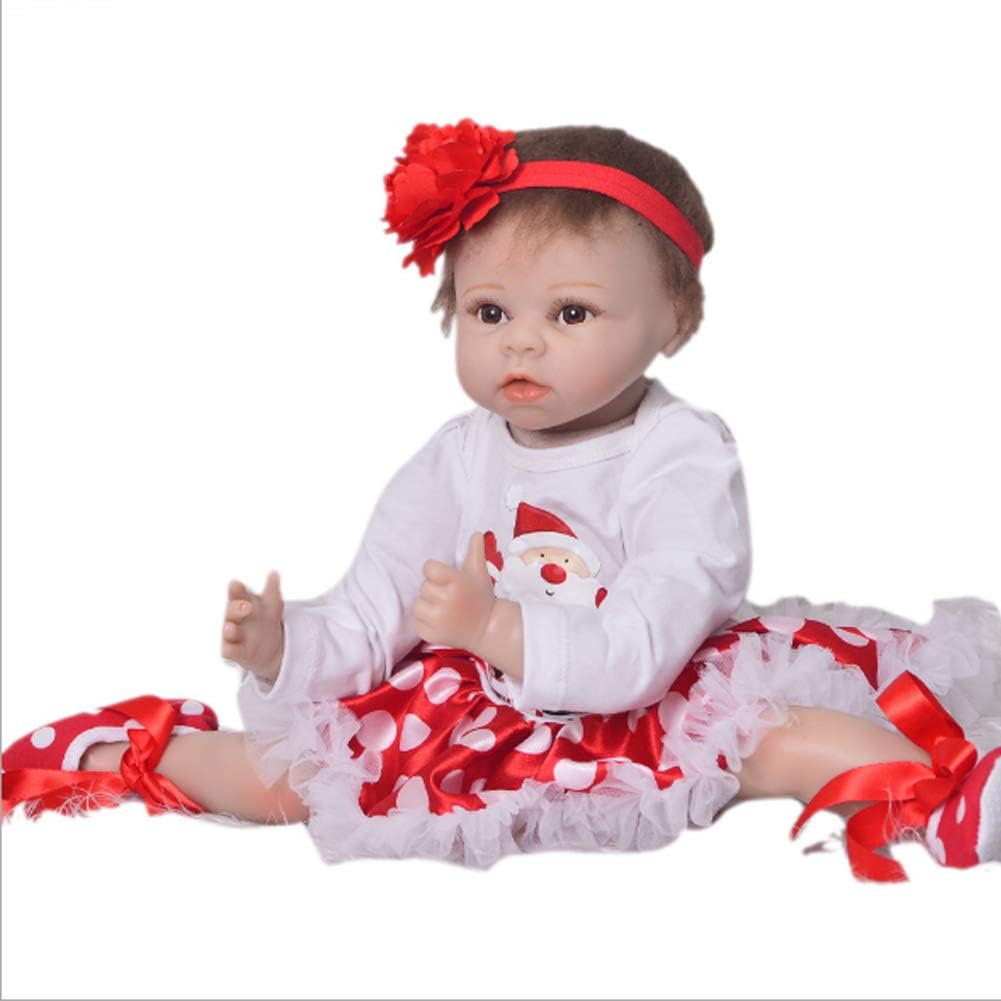 Prezzo Candyana Rinascere Bambola 55cm Carino giocoso Grande Occhi Simulazione realistica neonata Natale Giocattolo di Compleanno Realistico Offerte
