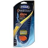 Dr. Scholl's P.R.O. Pain Relief Orthotics for Arch- Men's, Size 8-12