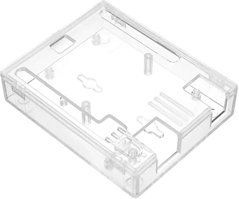 Un known Accesorios Electrónicos LDTR-PJ020 de ABS Transparentes Accesorios Tablero de Caja de plástico de la Cubierta for el Arduino R3 Desarrollo