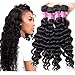 Star Show Loose Deep Wave Bundles Malaysian Virgin Hair Wet and Wavy Human Hair Weave Loose Curly Hair 4 Bundles (10 12 14 16 inch)