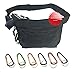 Explorer Gun Pistol Pouch Carry Concealed Large Tactical Fanny Pack Holster + US Flag