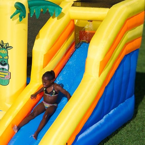 5 Blast+Zone+Rainforest+Inflatable+Bouncer