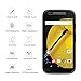 KATIN Moto E2 Screen Protector - [2-Pack] Tempered Glass For Motorola Moto E 2nd Generation 9H Hardness with Lifetime Replacement Warranty