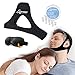 Anti Snore Chin Strap Device by Serene Sleep | Premium 4-in-1 Adjustable Snoring Solution for Men and Women Includes Nose Vents, Sleep Aids.