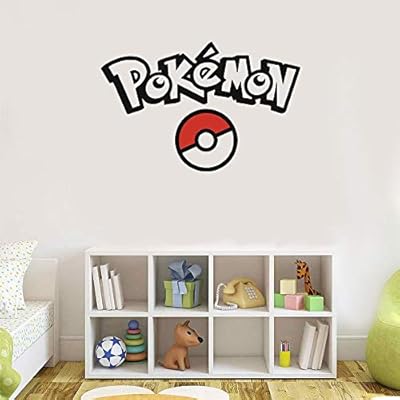 Qwzgfv Vinyl Wall Stickers Pokemon Quotes Cartoon Pokemon Go Ball