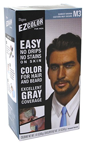 Bigen EZ Color For Men Darkest Brown Kit (Pack of 6)