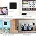 60 Miles Range Digital HD TV Antenna, Indoor HDTV High Defination Freeview TV Reception TV Antenna with Built-in Amplifier Signal Booster, 13 Feet Coax Cable Black