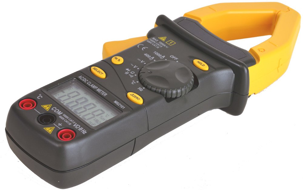 MASTECH MS2101 4000 Count Mini Digital Clamp Meter AC/DC Voltage ...