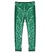 Frogwill Little Girls Mermaid Scale Leggings Fish Pants 5-6 Years Green