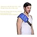 Large Reusable Ice Gel Pack for Injuries, Wrap Around Cold Pad for Back Pain Relief, Gel Ice Pack for Lumbar, Shoulder, Elbow, Knee, Hot Cold Compress from Swelling, Arthritis, Bursitis - 15'' x 7''