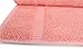 SALBAKOS 100% Turkish Cotton Bath Towel Set of 4 27x54 inch | Heirloom Quality | Hotel & Spa Collection | Ultra Soft, Super Absorbent, Long Lasting Bath Towels | Made in Turkey (Coral, 4 Bath Towels)