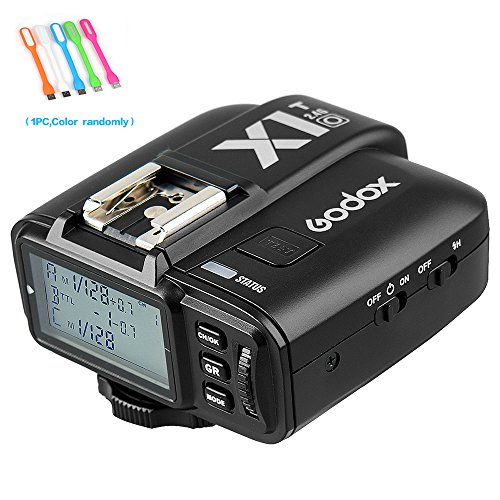 Godox X1T-O TTL 1/8000s HSS 2.4G Flash Trigger Transmitter Compatible Olympus E-PL5,E-P3,E-P5,PL5,E-PL6,E-PL7,E-PL8,E-M10II,Pen-F,Panasonic DMC-G85,DMC-GH4, DMC-GX85,DMC-GF1,DMC-LX100,DMC-FX2500GK