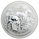 2014 2 oz Silver Australian Lunar Year of the Horse by Perth Mint