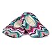 World's Softest Cozy Slippers (Medium, Fuschia Chevron)