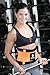 Tecnomed Belt Fitness Body Shaper (Pink-Black, Small)