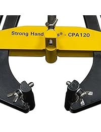 Herramientas de mano resistentes, abrazadera de alineación de tubo, con tornillos de acción rápida, CPA120