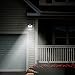 Mpow Solar Lights Outdoor, Bright Motion Sensor Security Wall Lights with 3 Modes, Wireless Waterproof Night Lights for Garage Driveway Front Door Garden Path Patio Deck Yard Lighting - 2 Pack