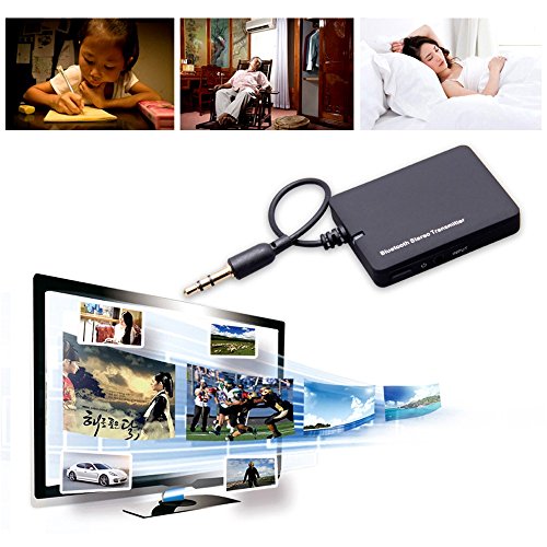 Mini 3.5mm Bluetooth Audio Transmitter A2DP Stereo Dongle Adapter for TV iPod Mp3 Mp4 PC
