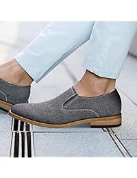 GOLAIMAN Men's Slip-On Loafers Classic Casual Canvas Business Shoes