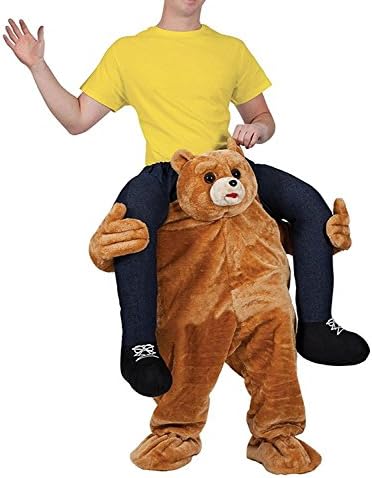 Vantina Christmas Unisex Piggyback Ride On Riding Shoulder Adult Costume