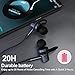 Bowink Active Noise Cancelling Earbuds, Wired Noise Cancelling Earphone in Ear Stereo Awareness Monitor Headphones, 20Hours Playtime 3.5MM Jack Noise Reduction Earbuds with Microphones