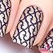 Whats Up Nails - Thorns Vinyl Stencils for Nail Art Design (2 Sheets, 24 Stencils Total)