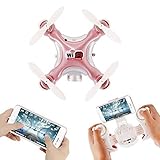 Mini Drone with Camera, Altitude Hold Quadcopter Dayan Anser Pocket RC WIFI Drone CX-10WD-TX Remote Control Helicpoter, One Key Take Off/Landing Aircraft