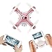 Mini Drone with Camera, Altitude Hold Quadcopter Dayan Anser Pocket RC WIFI Drone CX-10WD-TX Remote Control Helicpoter, One Key Take Off/Landing Aircraft