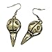 Q&Q Fashion Antique Crow Viking Odin Raven Skull Death Devil Goth Punk Emo Steampunk Dangle Earrings