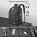 Business Laptop Backpack, Extra Large TSA Friendly Durable Anti-Theft Travel Backpack with USB Charging Port, Water Resistant College School Computer Bag for Women & Men Fits 15.6 Laptop