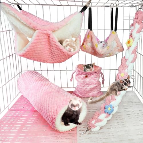 Hamiledyi Ferret Hammock Set