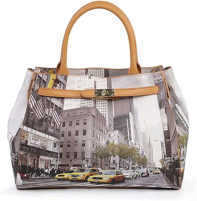 Large New York Streets Tote Bag Amazon.co.uk Shoes & Bags