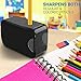 Pencil Sharpener, Aufun Professional Portable Electric Pencil Sharpener; Auto Quick Sharpening/Safety Durable Design/Battery USB Powered, for Kids, Classroom, Office
