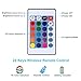 zerproc LED Strip Lights, 3.3ft 30 LED Waterproof TV LED Lights Strip with 24 Keys IR Remote, USB Powered 5050 RGB Backlight Kit, Ideal for TV Lighting, PC Board, Indoor and Outdoor Decoration