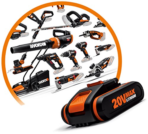 WORX WX523.9 Akku Handkreissäge 20V – Schneidet mühelos Holz, Metall, Fliesen und Plastik - exakte, gerade Schnitte dank… – Bild 6