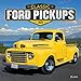 Classic Ford Pickups 2020 12 x 12 Inch Monthly Square Wall Calendar with Foil Stamped Cover by Plato by 