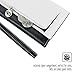 caseen ViVi Women's Smartphone Wallet Clutch Wristlet Case (Black/White) for Apple iPhone 6 5S 5C 5 4S 4, Samsung Galaxy S5 S4 S3, Google Nexus 5, LG G2, HTC One M7, Sony Xperia Z3 Compact / Z, Moto X, Moto G, Droid Razr [Up to 5.75 x 3.1 Inch Cellphone] - Medium Size