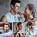 Bluetooth Headphones, FIRACORE 5.0 True Wireless Earbuds Deep Bass HiFi Stereo Sound Bluetooth Earphones 16H Playtime Mini in Ear Headset with Charging Case and Built in Mic for Sports Running