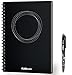 RUBbook Smart Erasble Reusable Notebook, Environmentally Friendly, Wirebound Spiral Notebook, Line Page & Blank Page, Erasable Pen, Scan & Share, A5