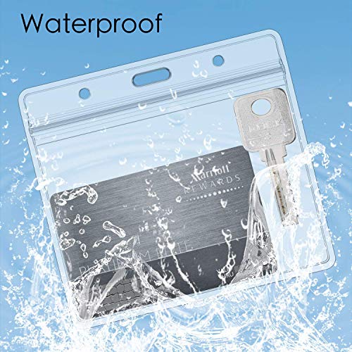 EcoEarth 3"x4" Badge Holder (Premium Tier Sealable 3x4" 200-Pack), ID Holder, ID Card Holder Bulk, Name Badge Holder, Name Tag Holder, Plastic Badge Holder, Clear Card ID Badge Protector Holder