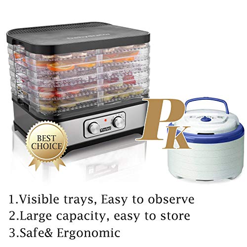 image for Hauture Food Dehydrator Machine, Digital Timer and Temperature Control