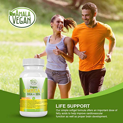 POTENT VEGAN OMEGA 3 Supplement Better Than Fish Oil! Plant Based