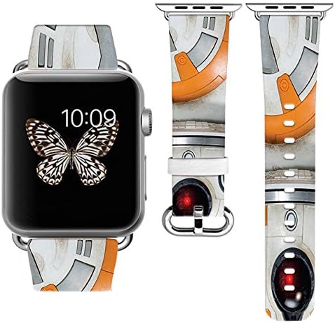 TrenderPrint Apple Watch Band 42MM 44mm Stainless Steel Connector iWatch Band for Apple Watch 42mm 44mm iWatch Band for Apple Watch 38mm Series 1 Series 2 Series 3 Series 4 Series 5 (38-40mm S/M)