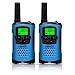Kids Walkie Talkies, UOKOO 22 Channels and Back-lit LCD Screen (up to 6KM in open areas) Walkie Talkies for Kids (1 Pair) Blue T48