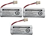 Replacement Battery BT162342 / BT262342 for Vtech AT&T Cordless Telephones CS6114 CS6419 CS6719 EL52300 CL80111 (3-Pack)