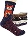 Bienvenu Women's 4 Pack Animal Socks Winter Cotton Thick Crew Socks, Style 2