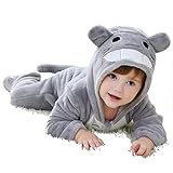 CANDIDO Toddlers' Pajamas Unisex Baby Cosplay Animal Onesie Romper #80 Totoro
