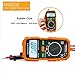 Digital Multimeter Auto Ranging Non Contact Voltage Detector Electrical Multi Circuit Volt Ohm Tester AC/DC Battery Tester Ammeter Voltmeter Current Continuity Resistance Test Meter by Aidbucks MS8232
