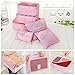 6 Set Packing Cubes for Suitcases, Travel Bag Organizers for Carry on, Luggage Organizer Bags Set for Travel Essentials Travel Accessories in 3 Sizes(Large, Medium, Small)