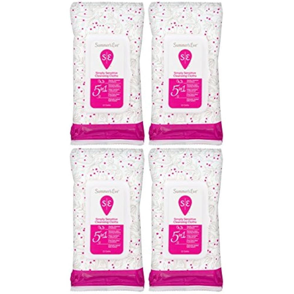 Summer S Feminine Wipes Eve Cleansing Cloths Simply Sensitive 32 Count